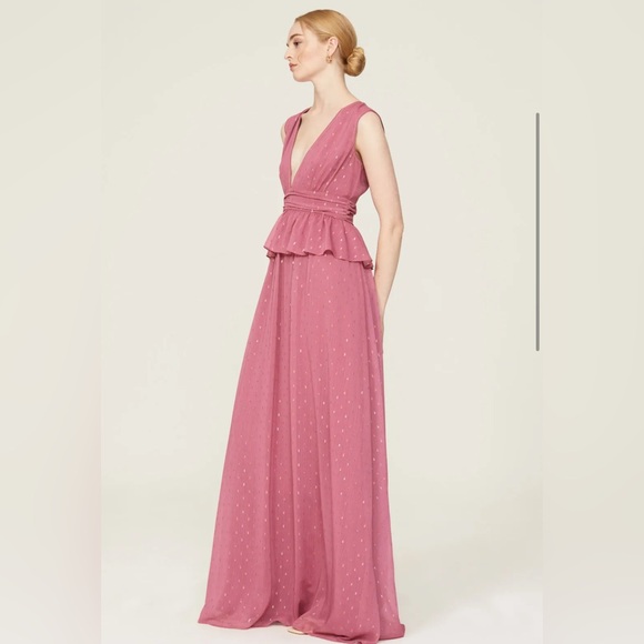 LDT for Saks 5th Ave - Peplum Waist Gown - Picture 2 of 5